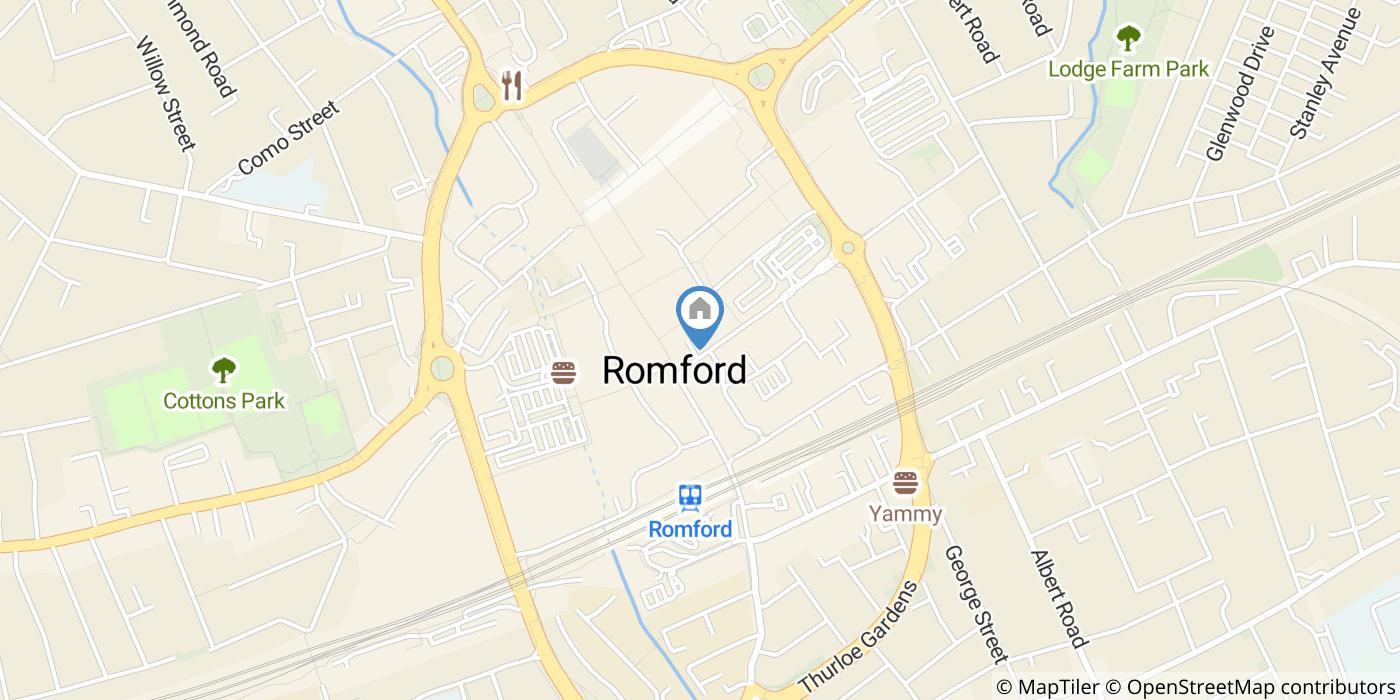 1 Bed Flat, Reston House, RM1