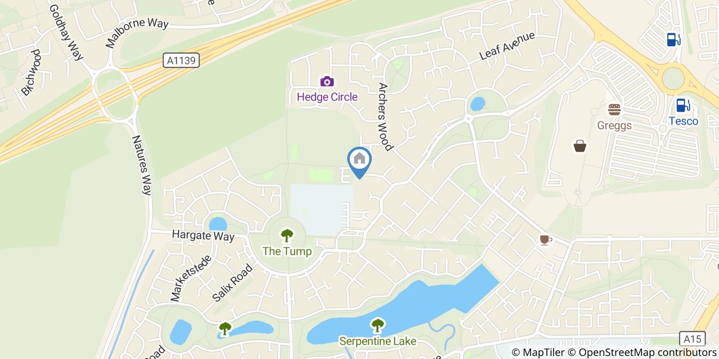 3 Bed Terraced House, Beaumont Way, PE7