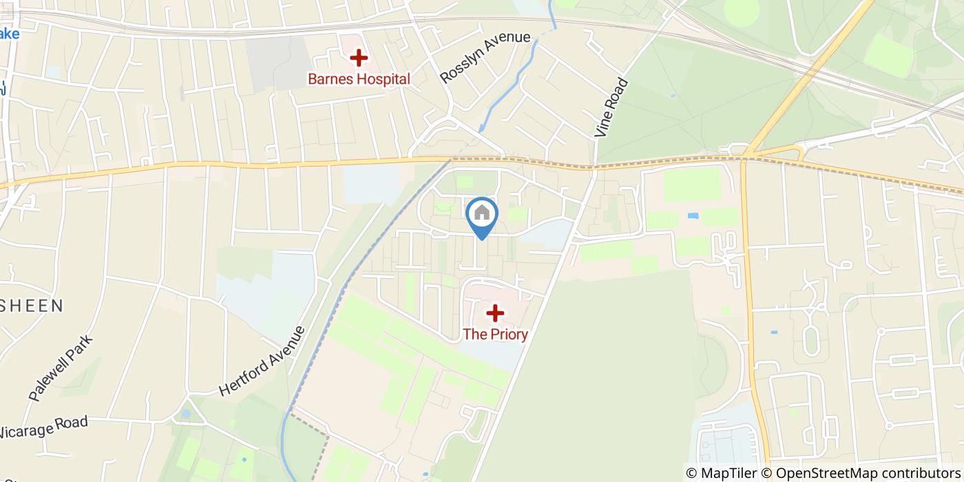 5 Bed Terraced House, Arabella Drive, SW15