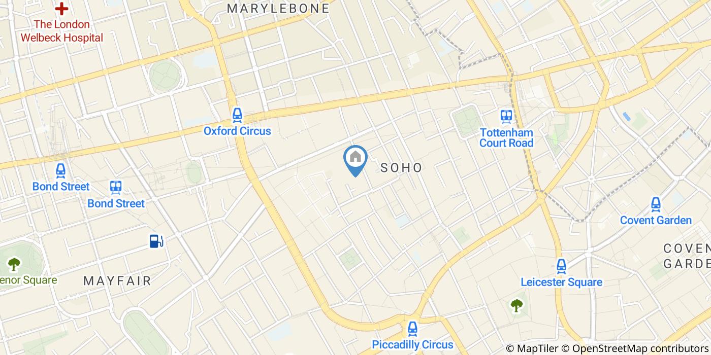 3 Bed Penthouse, Sandringham Court, W1F