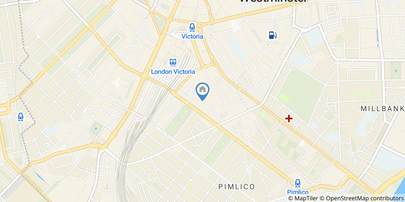 Room in a Shared House, Guildhouse Street, SW1V