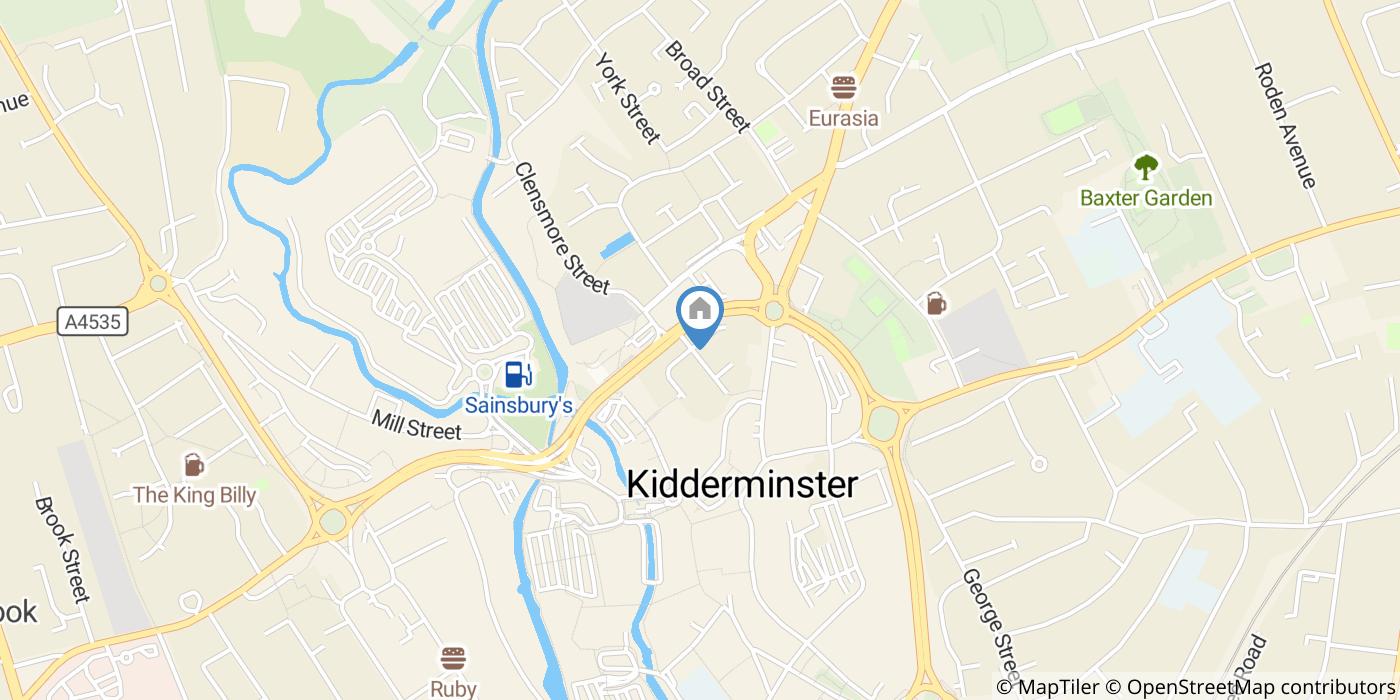 1 Bed Flat, Church Street, DY10