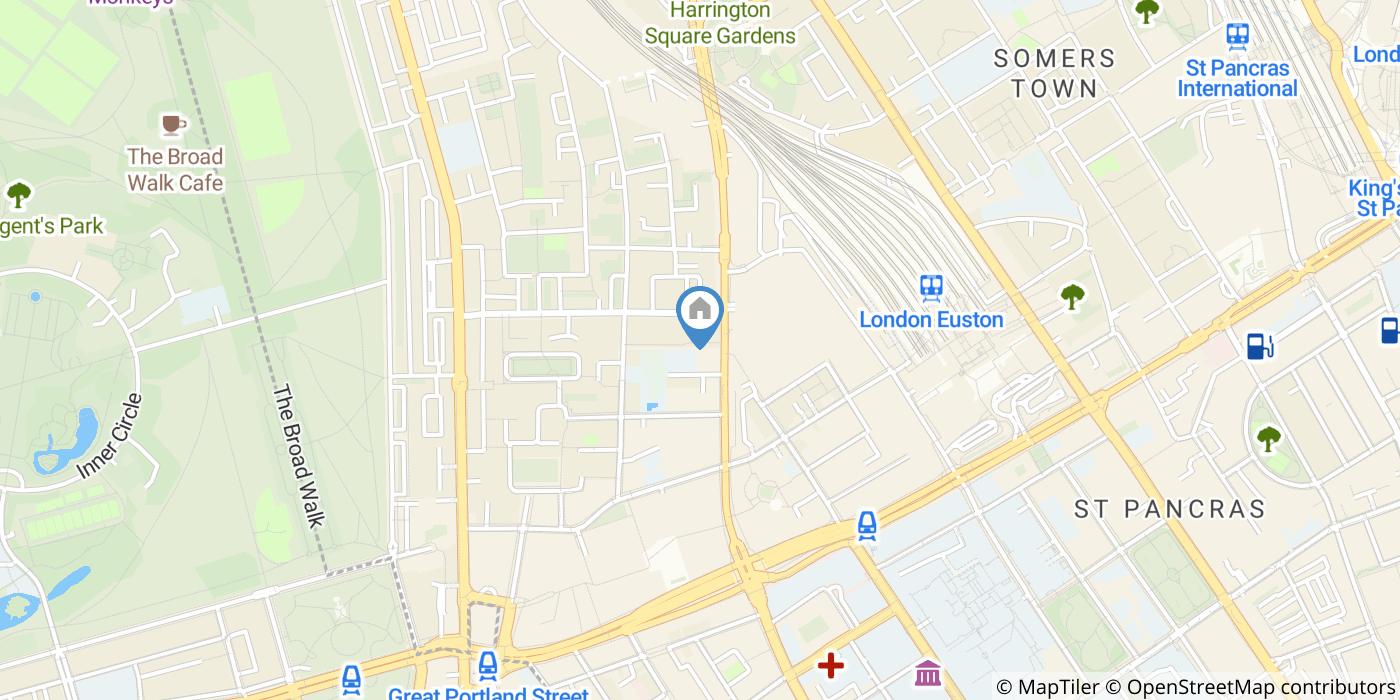 3 Bed Flat, Prince Of Wales Passage, NW1