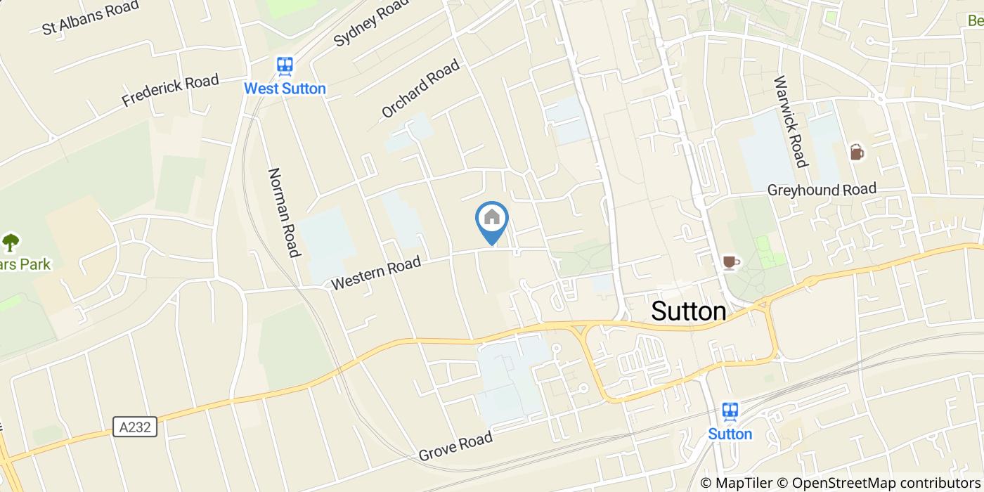 2 Bed Semi-Detached House, Russell Way, SM1