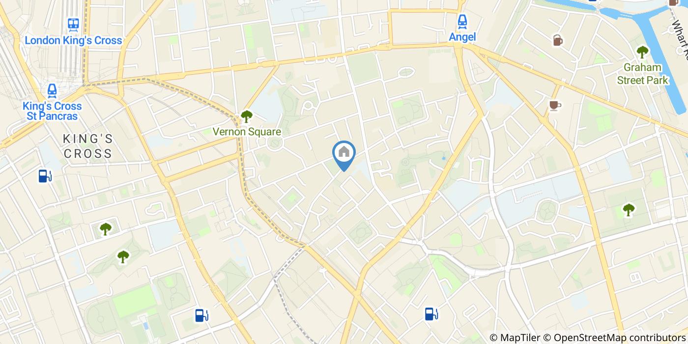 Room in a Shared Flat, King's Cross Road, WC1X