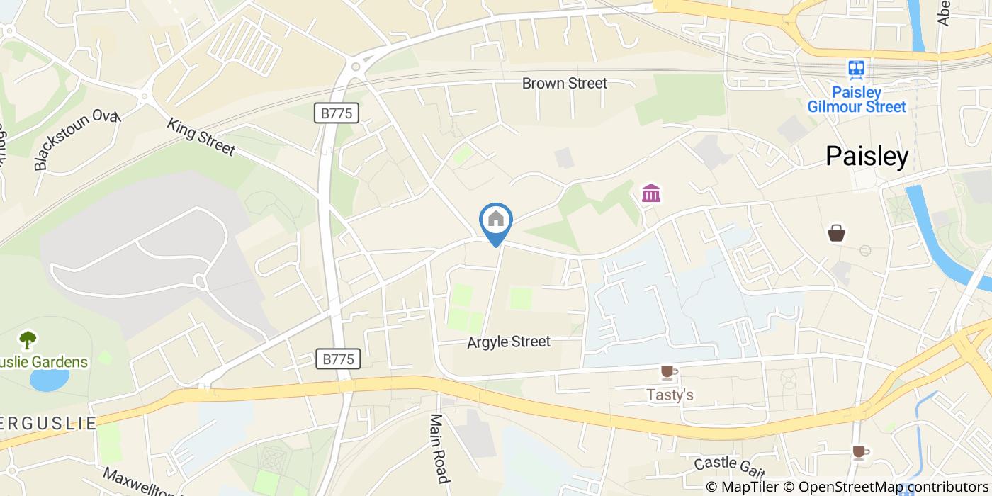 4 Bed Flat, Walker Street, PA1