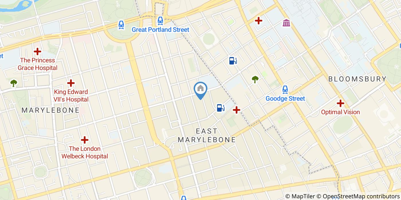 Room in a Shared Flat, Hanson Street, W1W