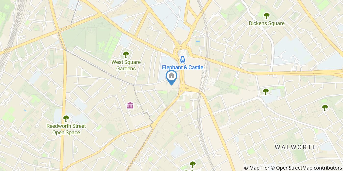 2 Bed Flat, St. Gabriel Walk, SE1