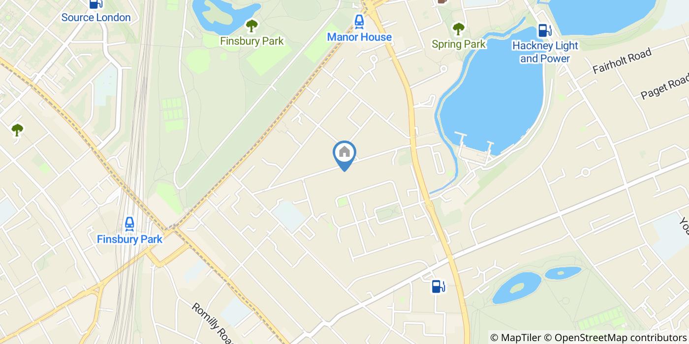 1 Bed Flat, Gloucester Drive, N4