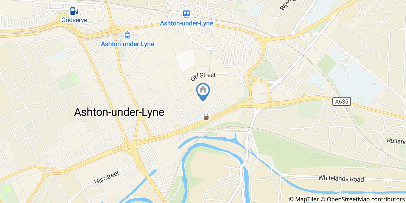 1 Bed Flat, The Residence, OL6