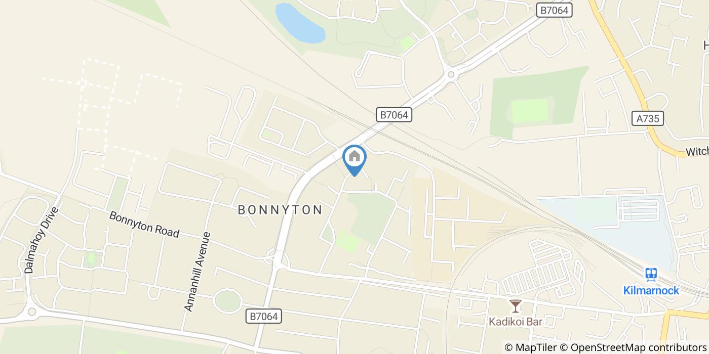 3 Bed Terraced House, Garrier Place, KA1