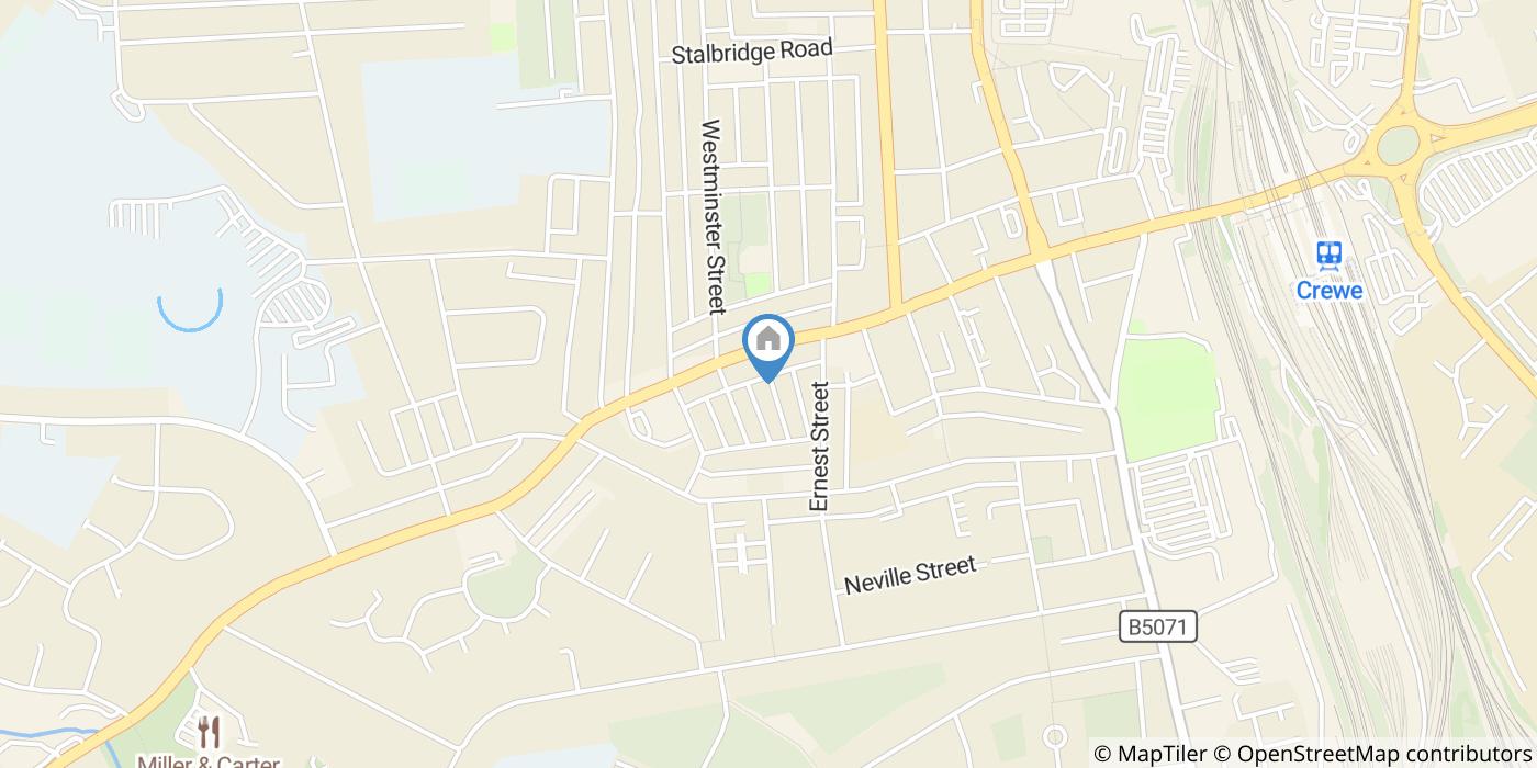 Room in a Shared House, Culland Street, CW2