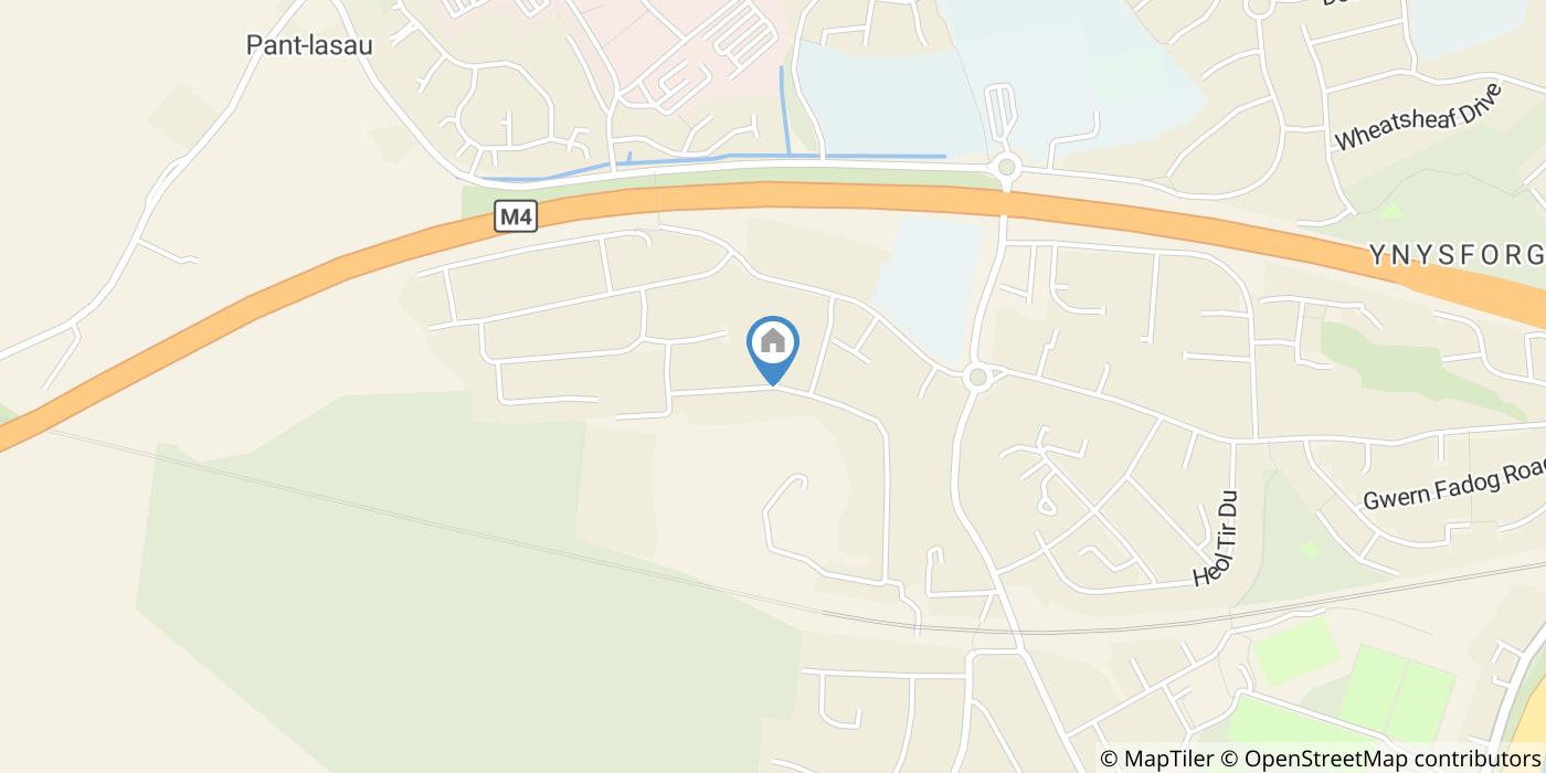 3 Bed Detached House, Waun Fawr, SA6