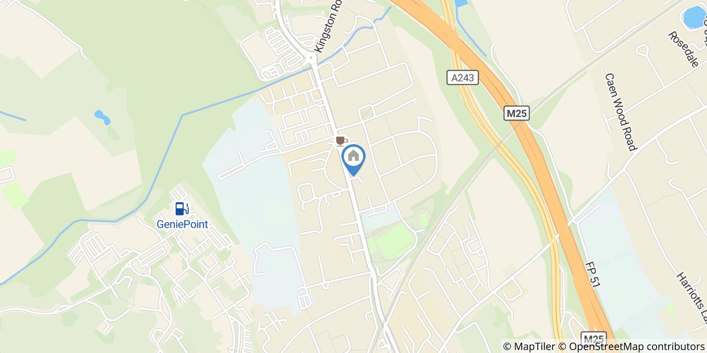 3 Bed Semi-Detached House, Kingston Road, KT22