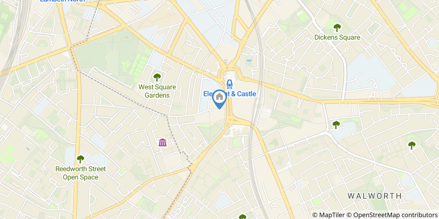 Studio Flat, St. Gabriel Walk, SE1