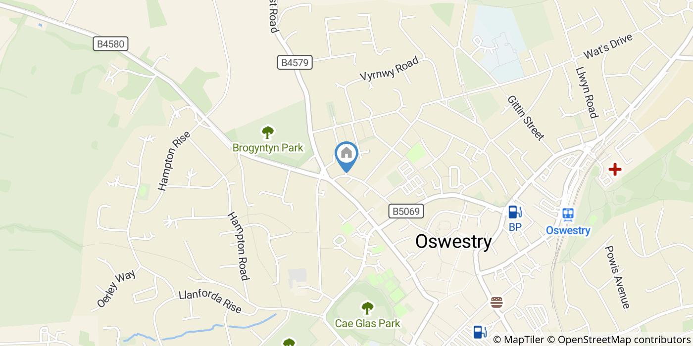 2 Bed Flat, Tan Yard Square, SY11