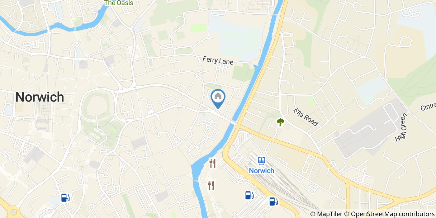 2 Bed Flat, Grosvenor House, NR1