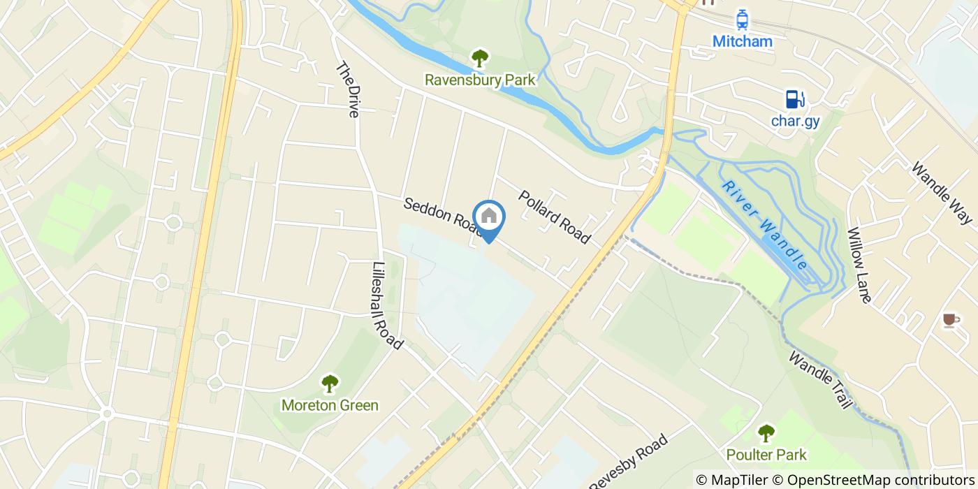 1 Bed Flat, Seddon Road, SM4
