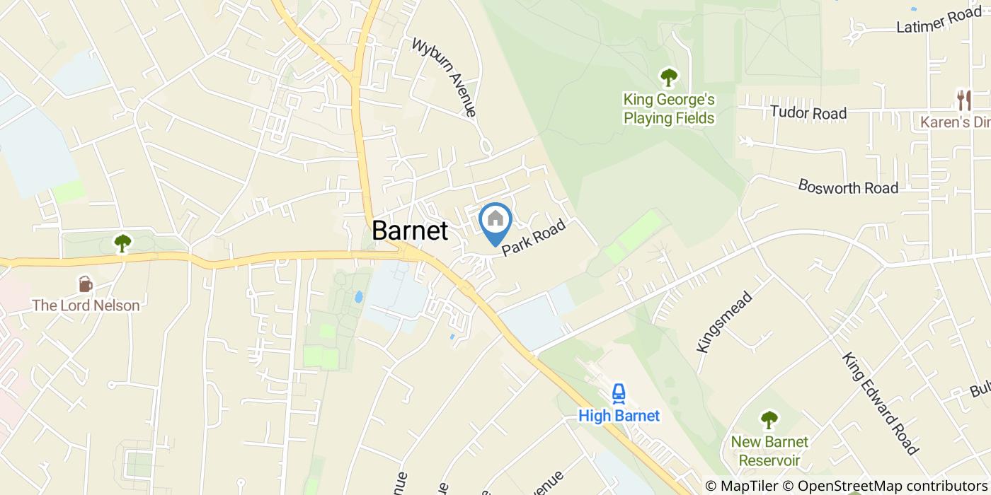 2 Bed Flat, Park Road, EN5