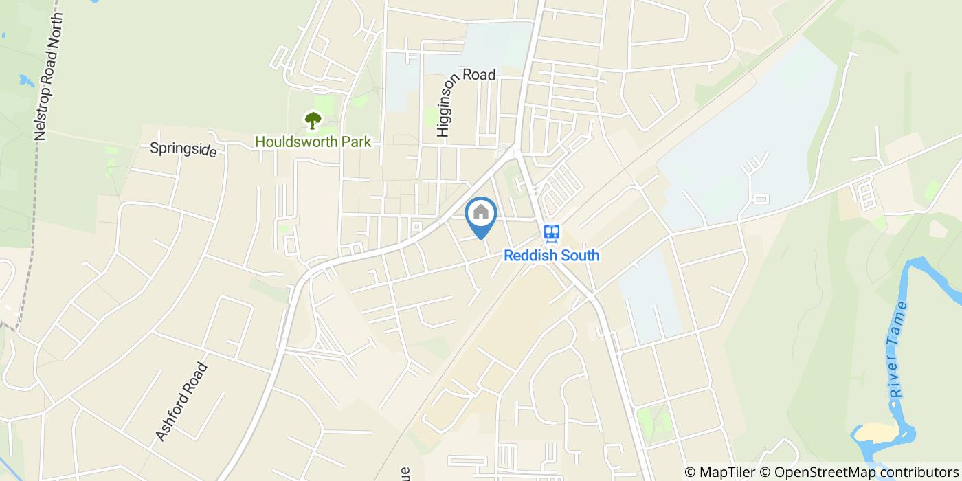 2 Bed Terraced House, Haddon Grove, SK5