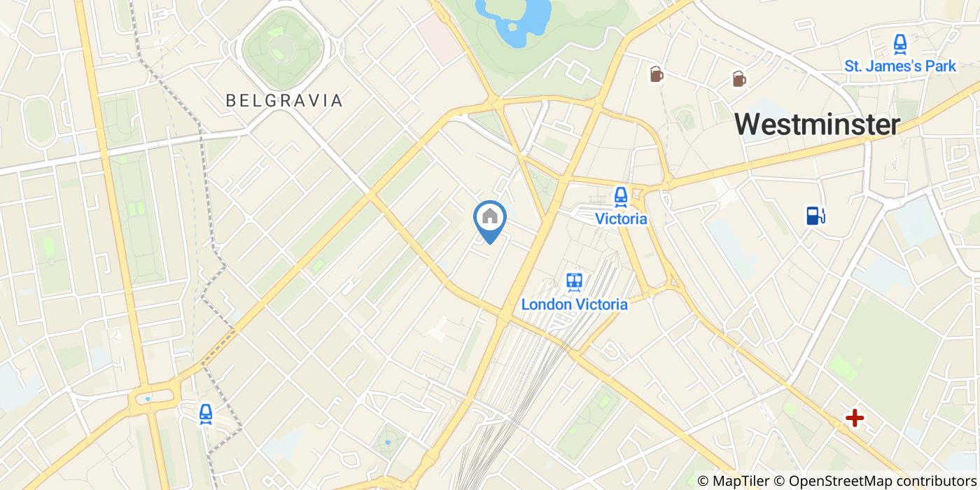 2 Bed Flat, Belgravia Court, SW1W