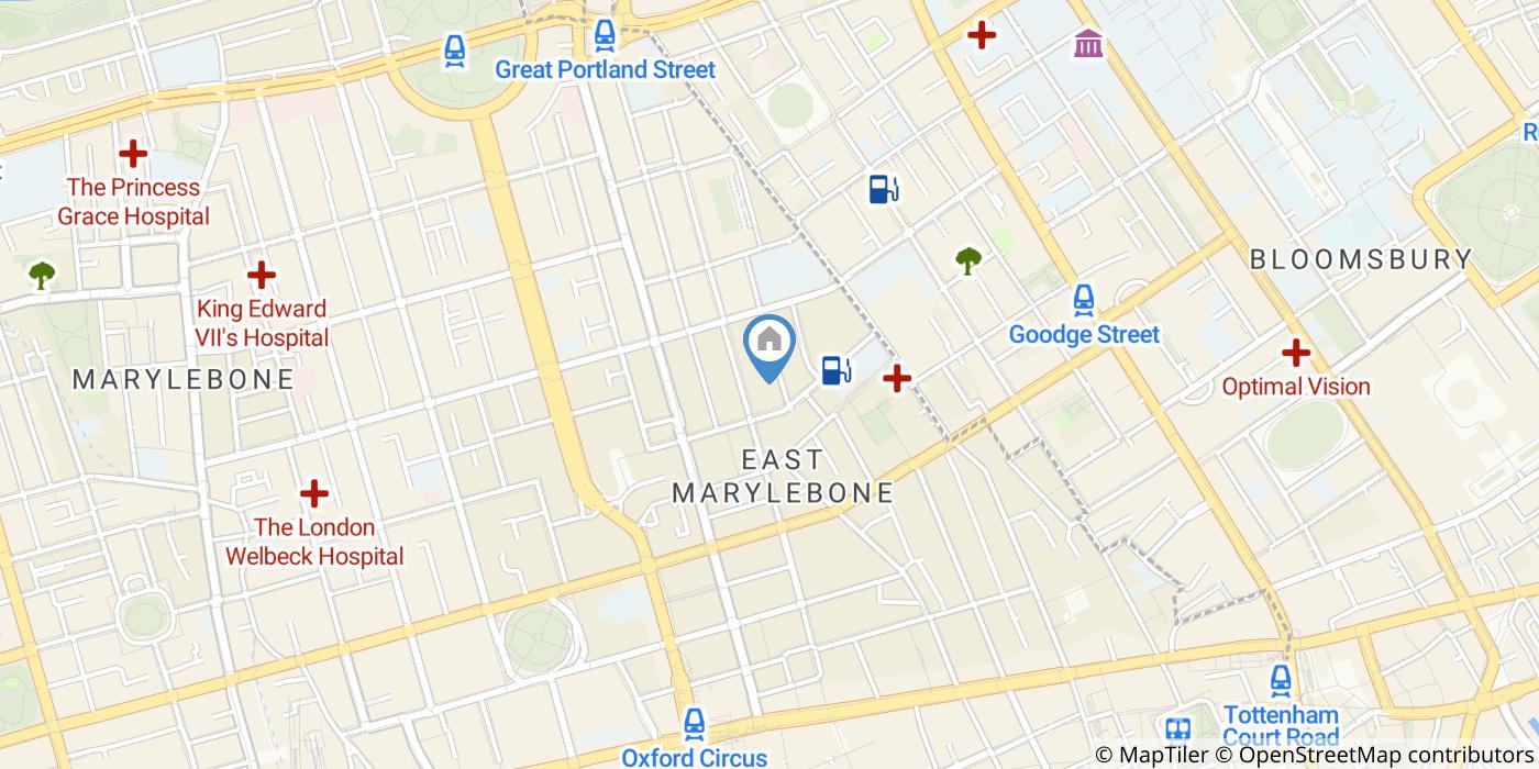 2 Bed Flat, Exmoor House, W1W