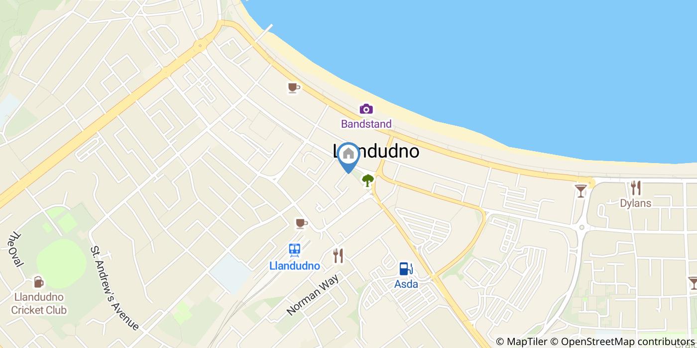 1 Bed Flat, Mostyn Street, LL30