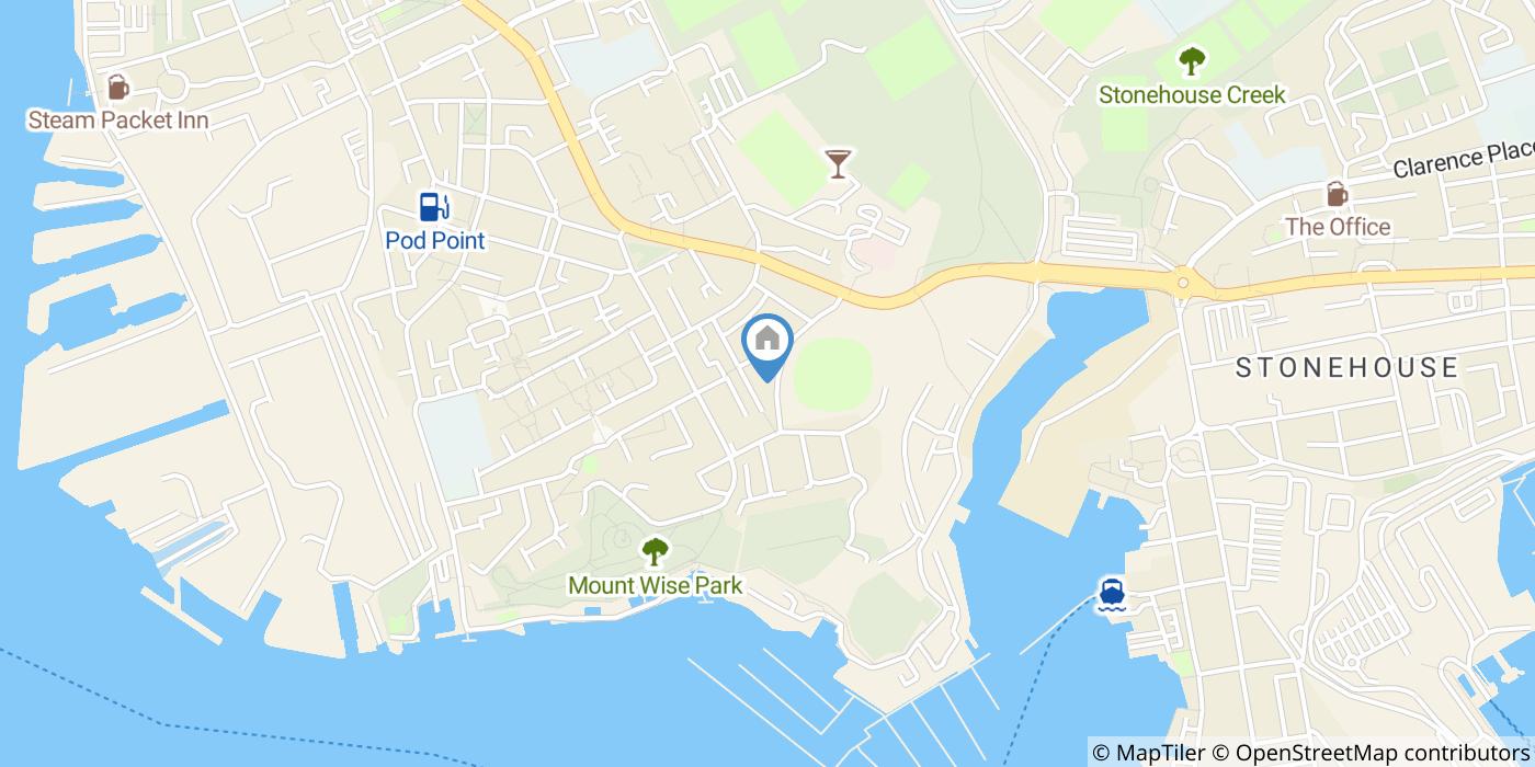 1 Bed Flat, Mount Wise Crescent, PL1