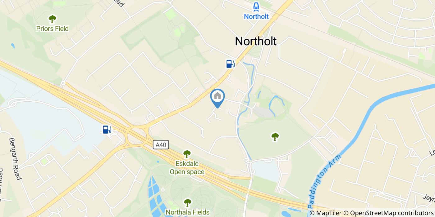 2 Bed End Terrace, Vicarage Close, UB5