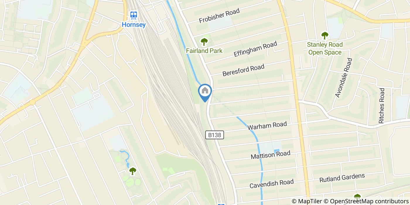 1 Bed Flat, Wightman Road, N8