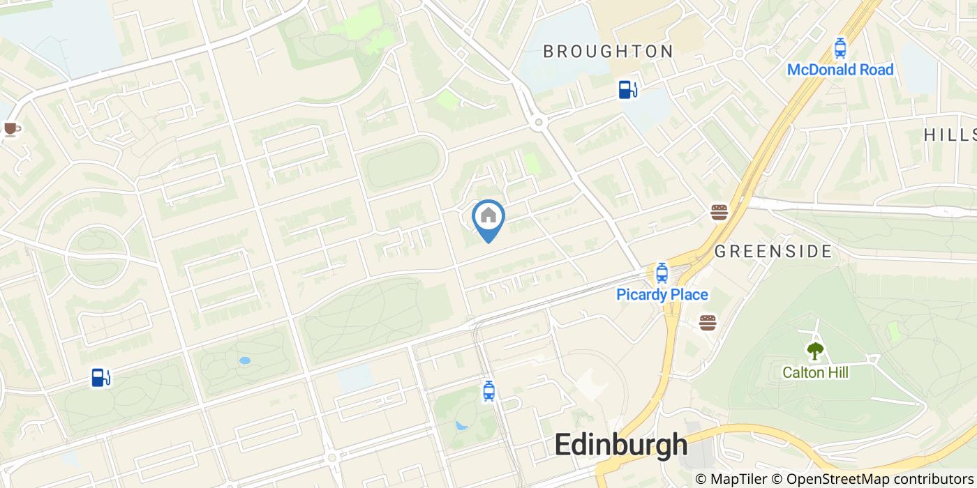 1 Bed Flat, Albany Street, EH1