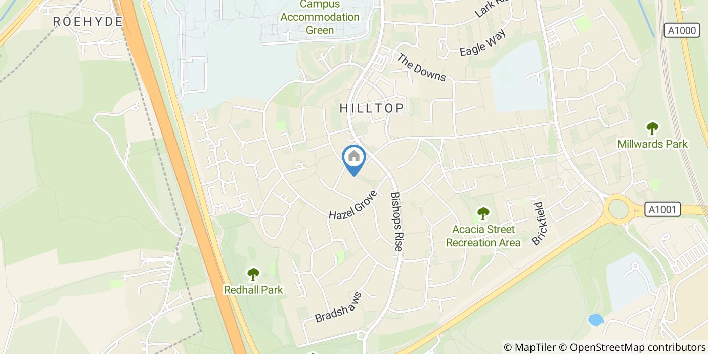 5 Bed End Terrace, Willow Way, AL10