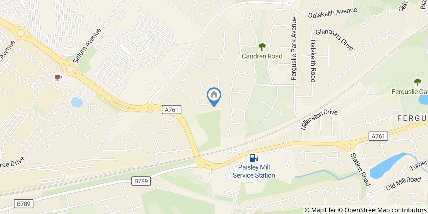 1 Bed Terraced House, Fisher Drive, PA1