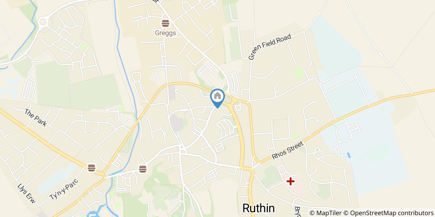 2 Bed Flat, Gweld Mynydd, LL15