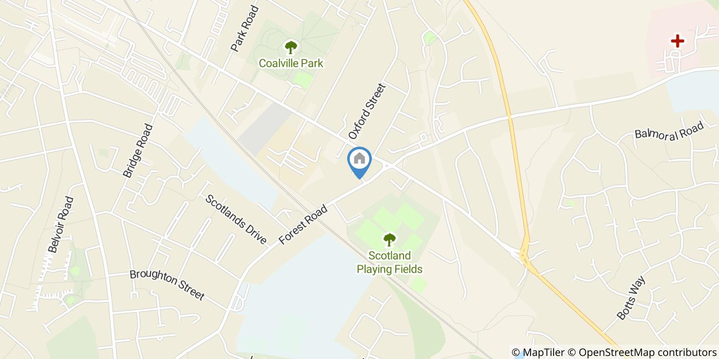 1 Bed Flat, Woodruffs Court, LE67