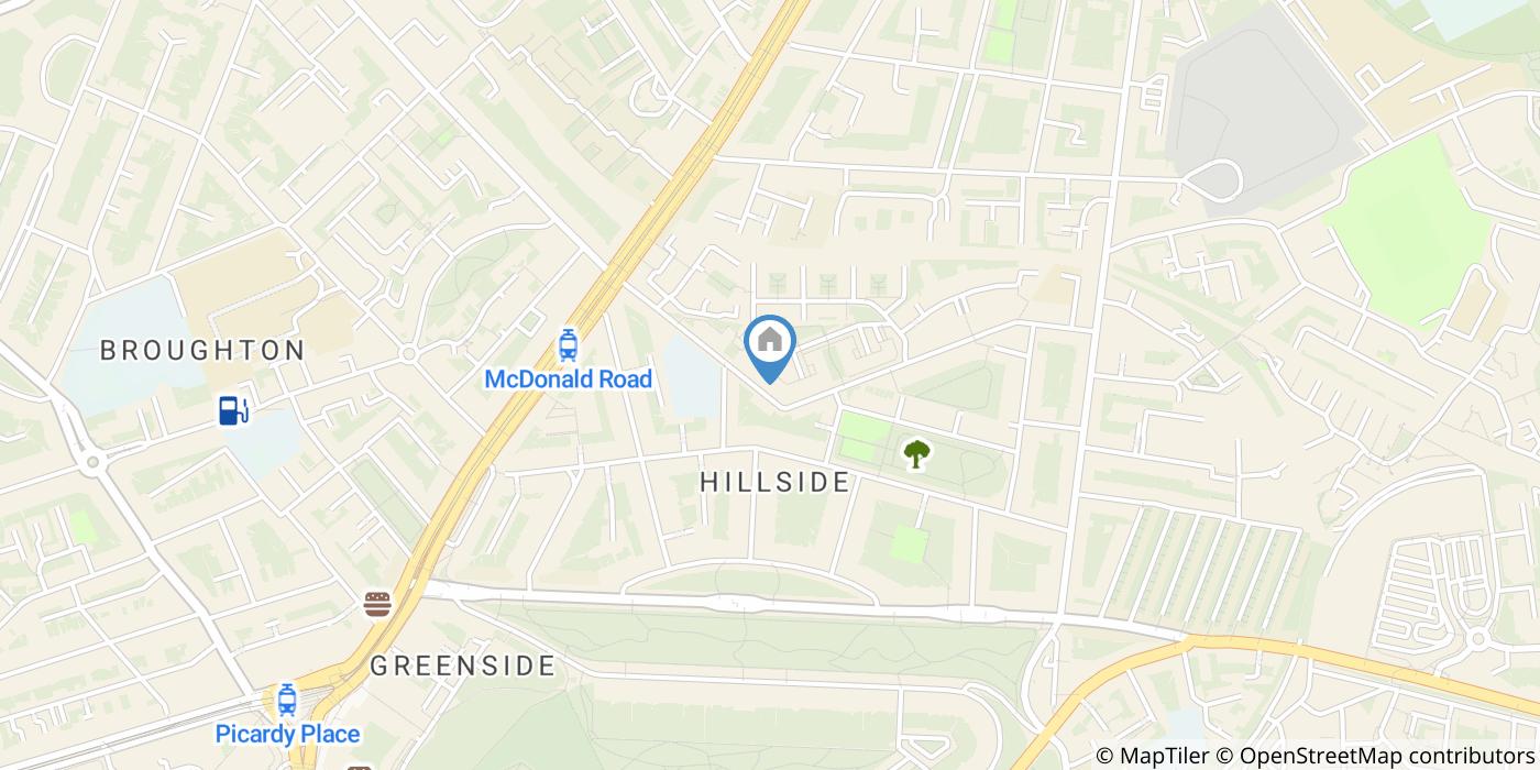 2 Bed Flat, Brunswick Road, EH7