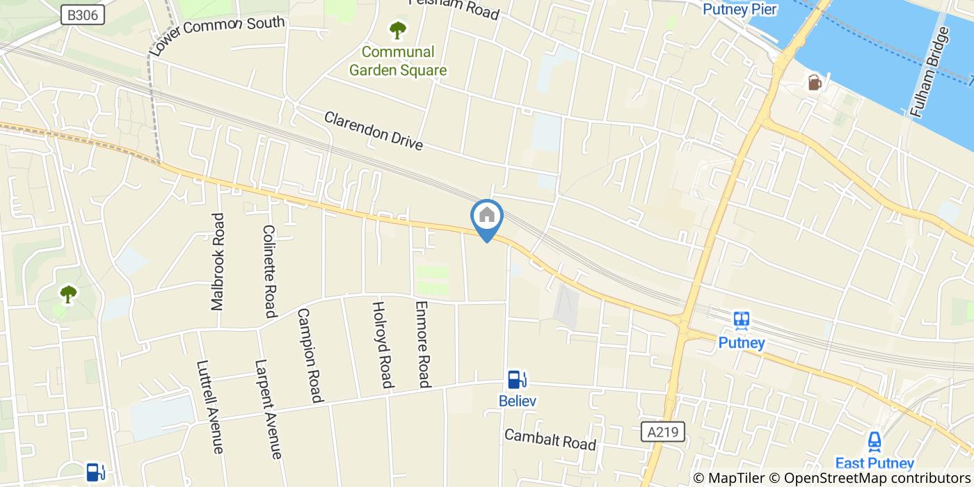 Room in a Shared Flat, Upper Richmond Road, SW15