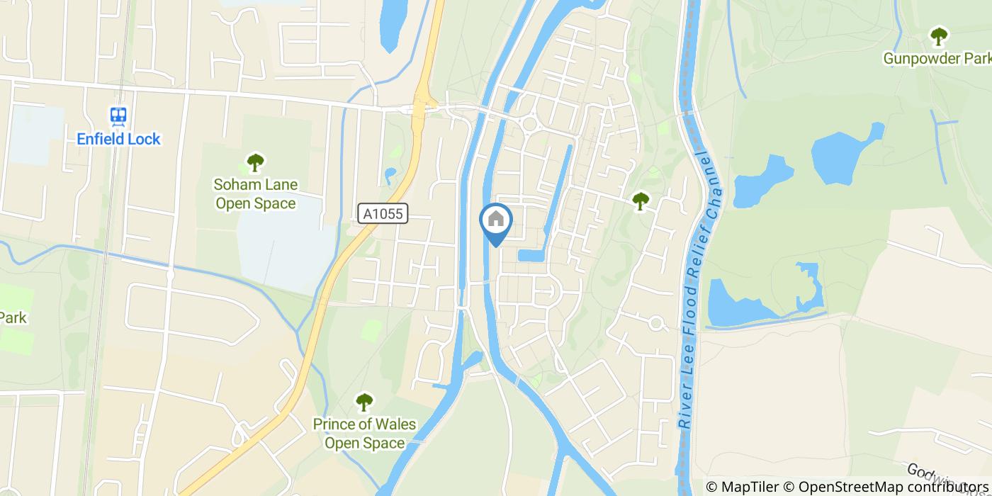 1 Bed Flat, James Lee Square, EN3