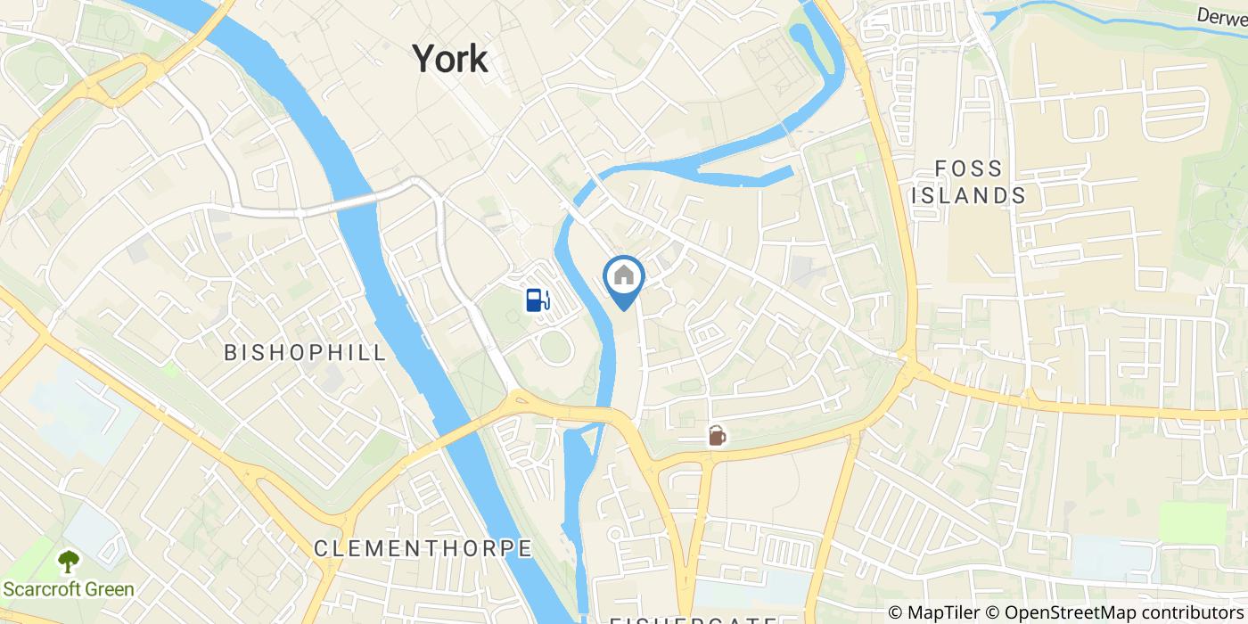 2 Bed Flat, Ryedale House, YO1