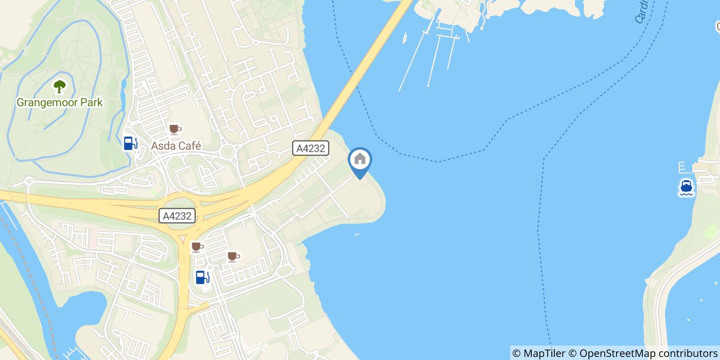 2 Bed Flat, Prospect Place, CF11