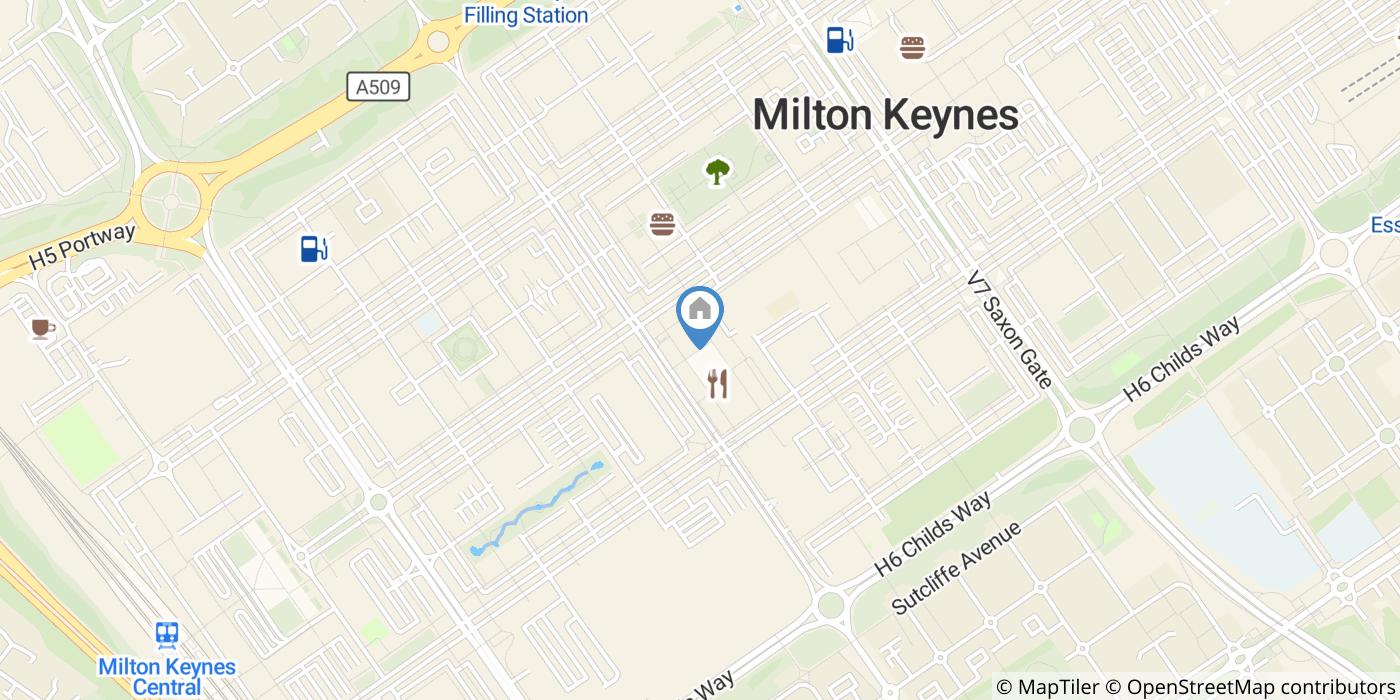 1 Bed Penthouse, Witan Gate, MK9