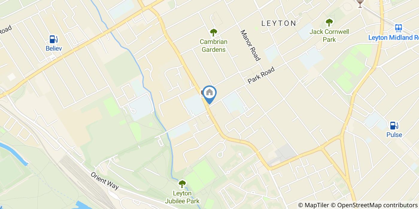 Studio Flat, Church Road, E10