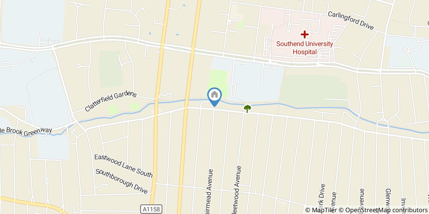 4 Bed Flat, Fairfax Drive, SS0