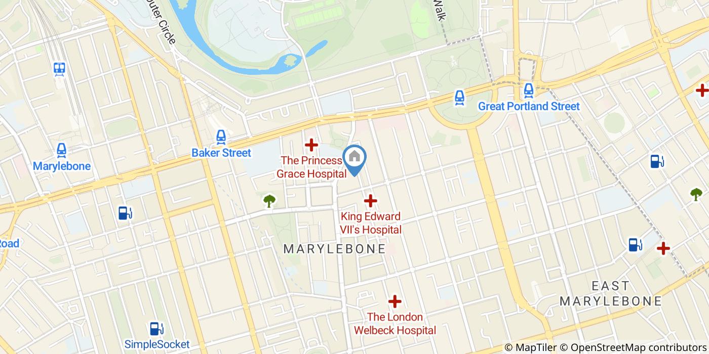 1 Bed Flat, Beaumont Court, W1G