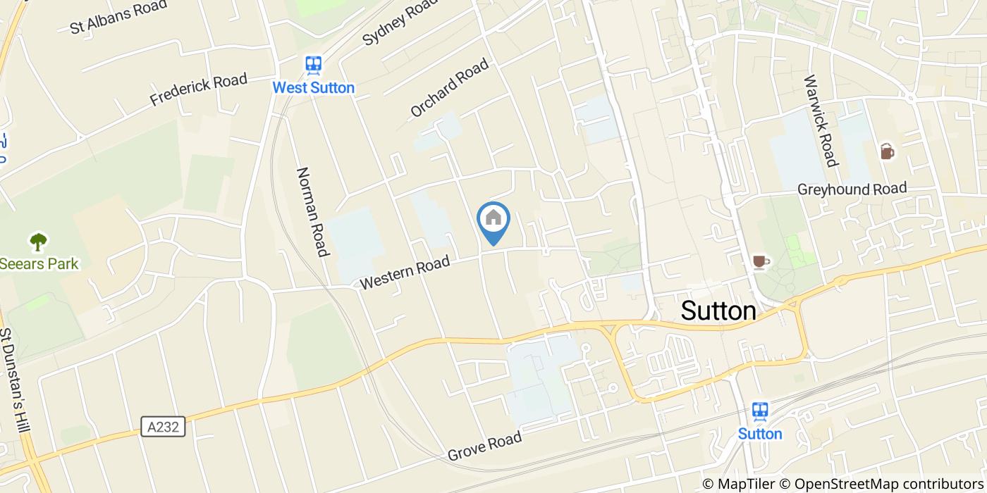 Room in a Shared House, Sherwood Park Road, SM1