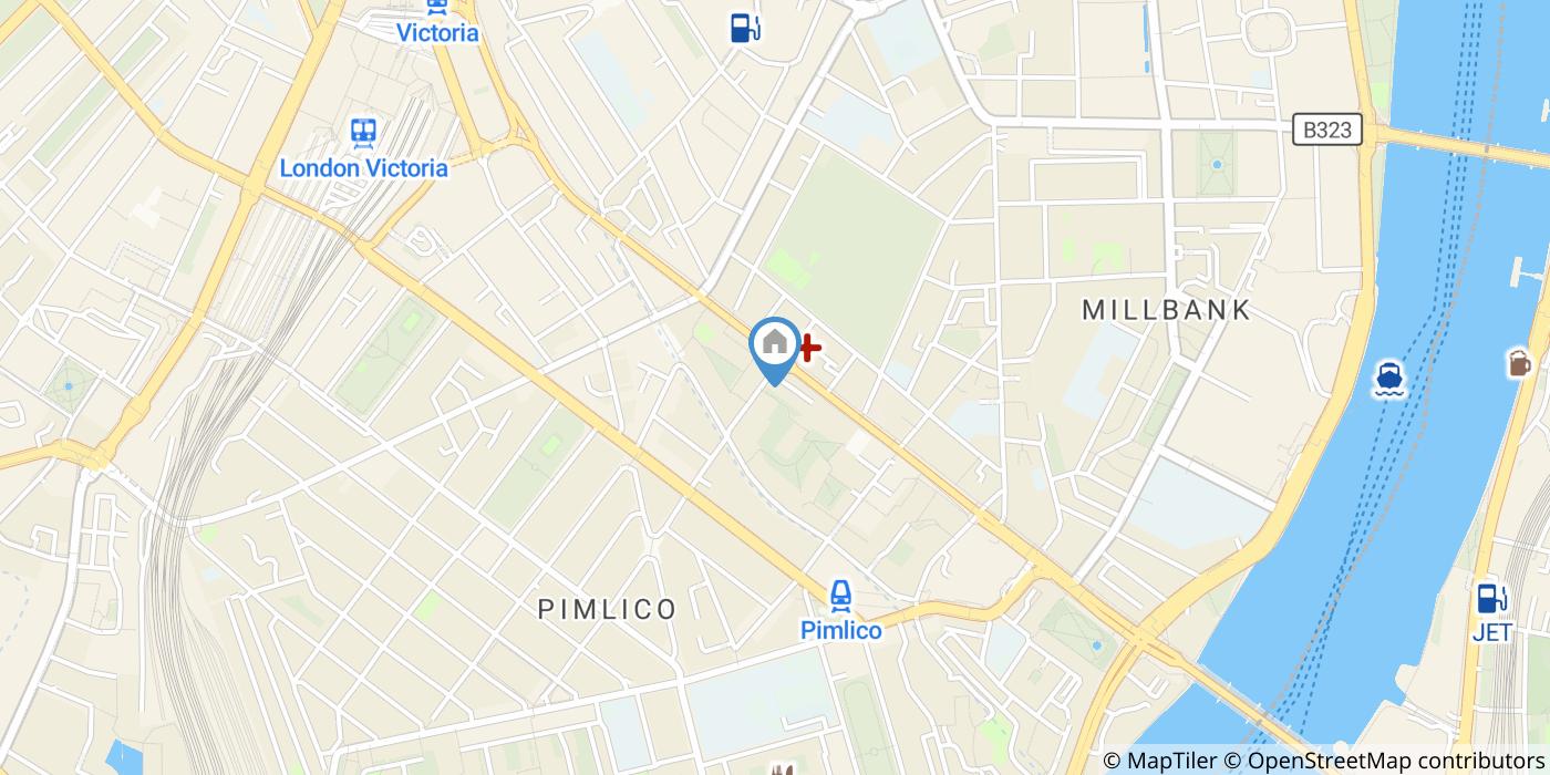 Studio Flat, Vauxhall Bridge Road, SW1V