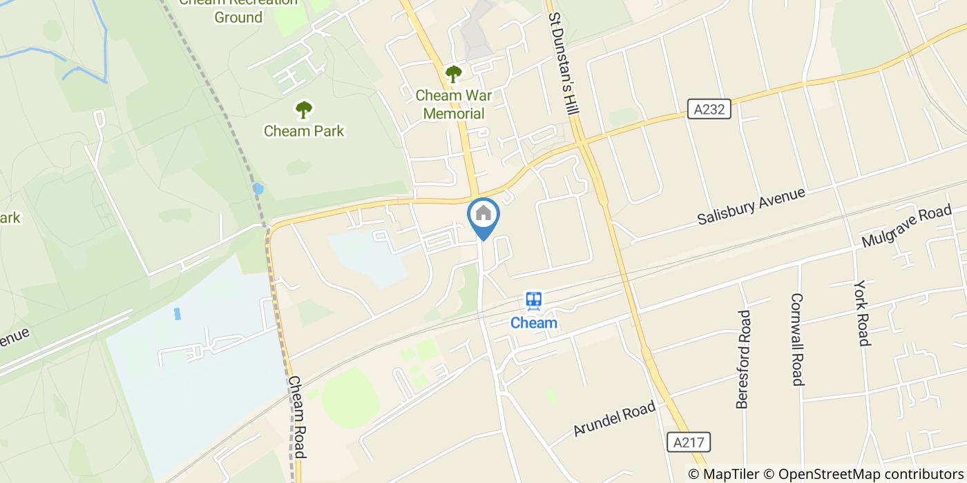 Room in a Shared Flat, Station Way, SM3