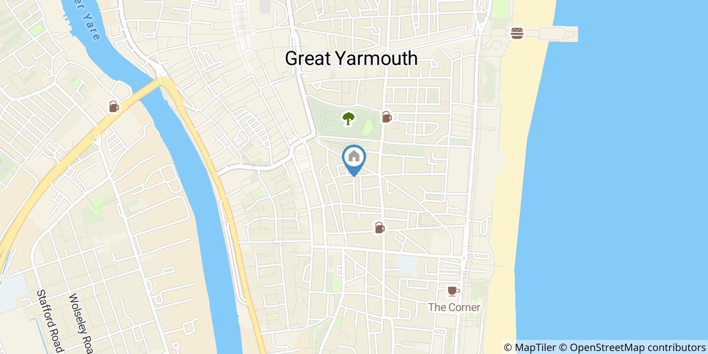 Room in a Shared House, Rodney Road, NR30