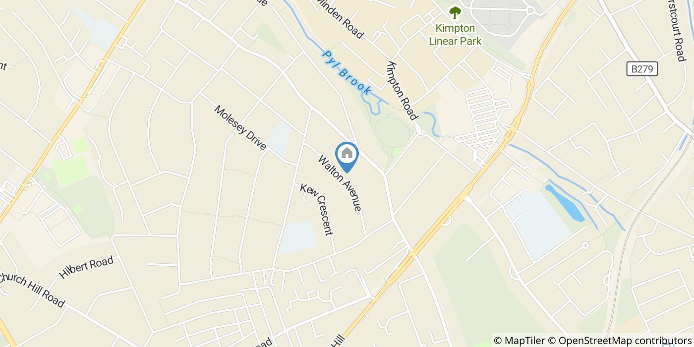 Studio Flat, Walton Avenue, SM3