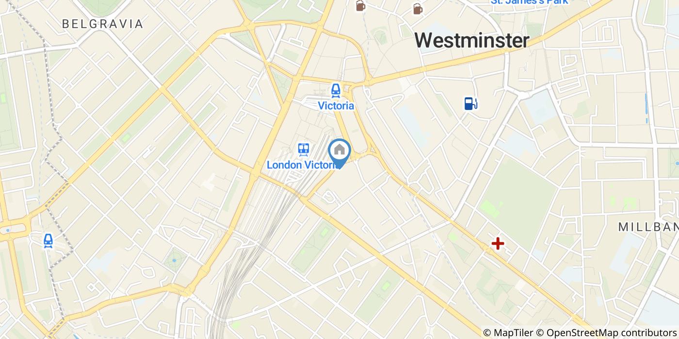 2 Bed Flat, Bridge Place, SW1V